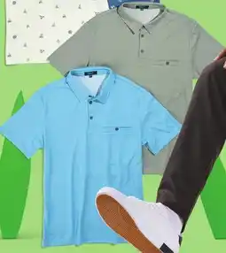 Giant Tiger Jacquard Polo offer