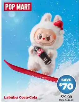 Showcase Labubu Coca-Cola offer