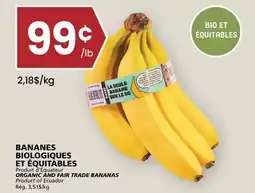Rachelle-Bery Grocery ORGANIC AND FAIR TRADE BANANAS offer