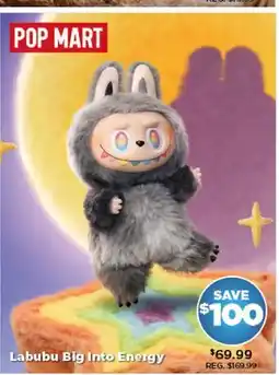 Showcase Labubu Big Into Energy offer