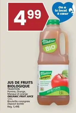 Rachelle-Bery Grocery TRADITION ORGANIC FRUIT JUICE offer