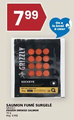 Rachelle-Bery Grocery GRIZZLY FROZEN SMOKED SALMON offer