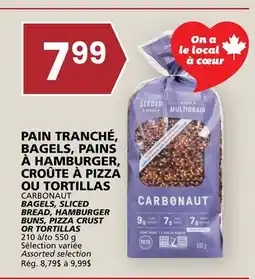 Rachelle-Bery Grocery CARBONAUT BAGELS, SLICED BREAD, HAMBURGER BUNS, PIZZA CRUST OR TORTILLAS offer