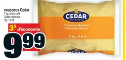 Super C couscous Cedar | Cedar couscous offer