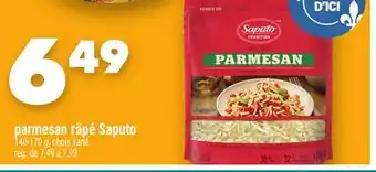 Marche Ami Parmesan râpé Saputo offer