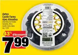 Super C dattes Castle Farms Ajwa Almadina | Castle Farms dates offer