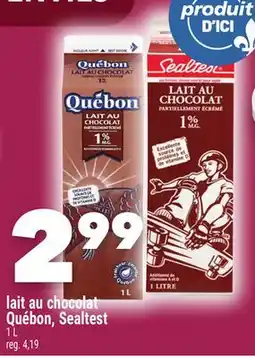Marche Ami Lait au chocolat Québon, Sealtest offer