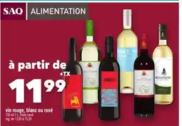Marche Ami Vin rouge, blanc ou rosé offer