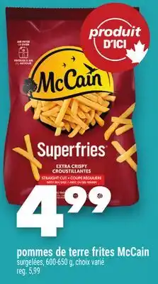Marche Ami Pommes de terre frites McCain offer