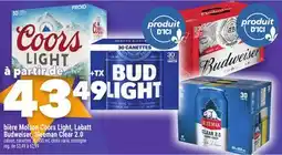 Marche Ami Bière Molson CoorsLight, Labatt Budweiser, Sleeman Clear 2.0 offer