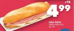 Marche Ami Sous-marin offer
