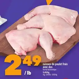 Marche Ami Cuisses de poulet frais avec dos offer