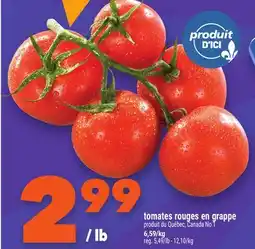 Marche Ami Tomates rouges en grappe offer