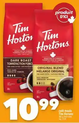 Marche Ami Café moulu TimHortons offer