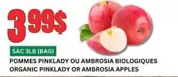 Marches Tau POMMES PINKLADY OU AMBROSIA BIOLOGIQUES offer
