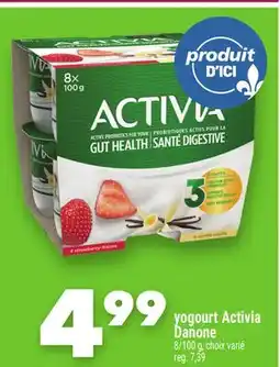 Marche Ami Yogourt Activia Danone offer