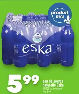 Marche Ami Eau de source naturelle Eska offer