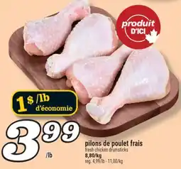 Marché Richelieu PILONS DE POULET FRAIS | FRESH CHICKEN DRUMSTICKS offer