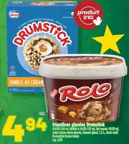 Marché Richelieu FRIANDISES GLACÉES DRUMSTICK NESTLE | NESTLE DRUMSTICK FROZEN TREATS offer