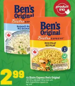 Marché Richelieu RIZ BISTRO EXPRESS BEN'S ORIGINAL | BEN'S ORIGINAL BISTRO EXPRESS RICE offer