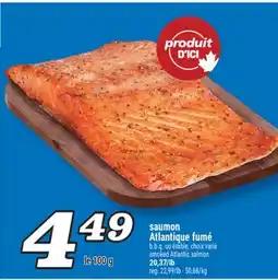 Marché Richelieu SAUMON ATLANTIQUE FUMÉ | SMOKED ATLANTIC SALMON offer