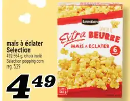 Marché Richelieu MAÏS À ÉCLATER SELECTION | SELECTION POPPING CORN offer