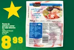 Marché Richelieu FLOCONS DE GOBERGE À SAVEUR DE CRABE SELECTION | SELECTION CRAB FLAVOURED POLLOCK FLAKES offer