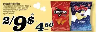 Marché Richelieu CROUSTILLES RUFFLES | RUFFLES POTATO CHIPS offer