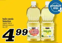 Marché Richelieu HUILE CANOLA SELECTION | SELECTION CANOLA OIL offer