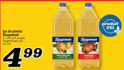 Marché Richelieu JUS DE POMME ROUGEMONT | ROUGEMONT APPLE JUICE offer