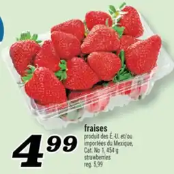 Marché Richelieu FRAISES | STRAWBERRIES offer