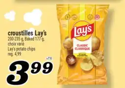 Marché Richelieu CROUSTILLES LAY'S | LAY'S POTATO CHIPS offer