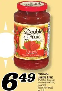 Marché Richelieu TARTINADE DOUBLE FRUIT | DOUBLE FRUIT SPREAD offer