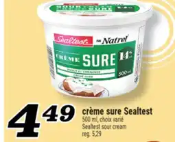 Marché Richelieu CRÈME SURE SEALTEST | SEALTEST SOUR CREAM offer