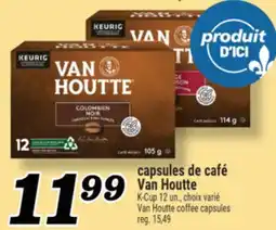 Marché Richelieu CAPSULES DE CAFÉ VAN HOUTTE | VAN HOUTTE COFFEE CAPSULES offer