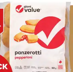 Giant Tiger Giant Value panzerotti offer