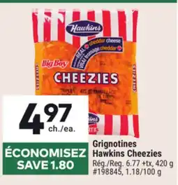 Giant Tiger Hawkins Cheezies offer