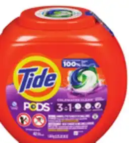 Giant Tiger Tide laundry pods offer