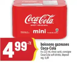 Marché Adonis Boissons gazeuses Coca-Cola | Coca-Cola soft drinks, deposit offer