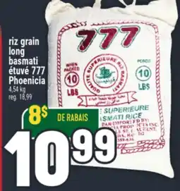 Marché Adonis ÉTUVÉ 777 PHOENICIA | RIZ GRAIN LONG BASMATI offer