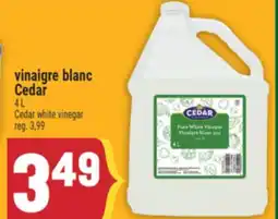 Marché Adonis Vinaigre blanc Cedar | Cedar white vinegar offer