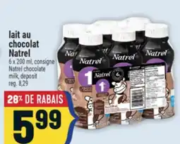 Marché Adonis LAIT AU CHOCOLAT NATREL | NATREL CHOCOLATE MILK, DEPOSIT offer