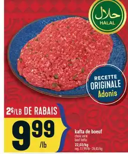Marché Adonis Kafta de boeuf | beef kafta offer