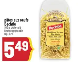 Marché Adonis Pâtes aux oeufs Bechtle | Bechtle egg noodle offer