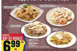 Marché Adonis PLATS DU JOUR | DAILY PLATTER offer