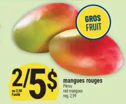 Marché Adonis MANGUES ROUGES | RED MANGOES offer