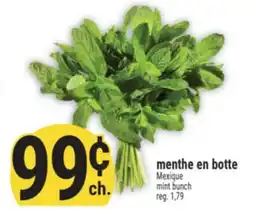 Marché Adonis Menthe en botte Mexique | mint bunch offer