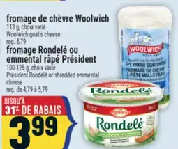 Marché Adonis FROMAGE DE CHÈVRE WOOLWICH | WOOLWICH GOAT'S CHEESE offer