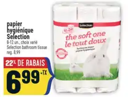 Marché Adonis Papier hygiénique Selection | Selection bathroom tissue offer
