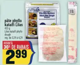 Marché Adonis PÂTE PHYLLO KATAIFI LILAS | LILAS KATAIFI PHYLLO DOUGH offer